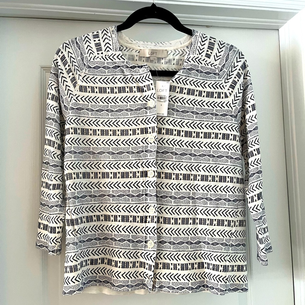 LOFT lightweight cardigan sweater